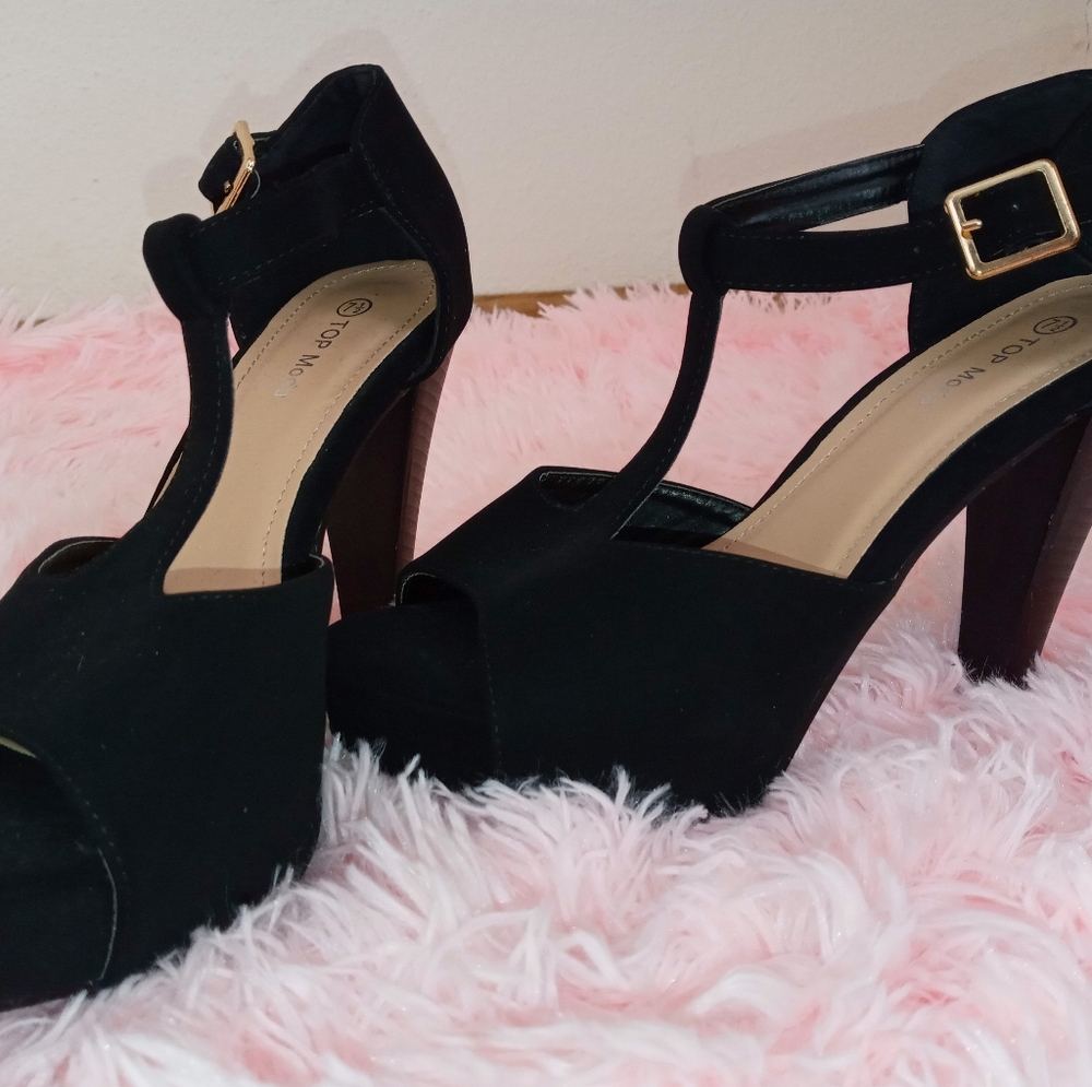 Black heels